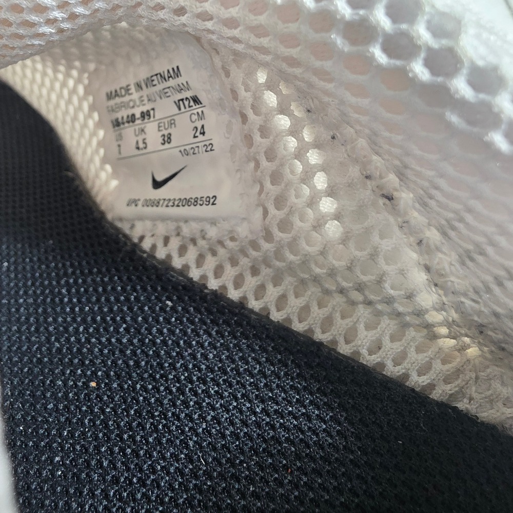 Nike Air Presto Womens White Pure Platinum Grey Sneakers 846440-997 Size 7 - Picture 8 of 8